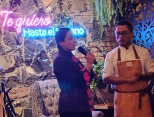 2do aniversario Bencomo, chef invitada Lula Martín del Campo